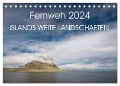 Fernweh 2024 ¿ Islands weite Landschaften (Tischkalender 2024 DIN A5 quer), CALVENDO Monatskalender - Steffen Lohse-Koch