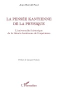 Cover-Bild zum Titel 'La pensée kantienne de la physique' von 'Jean Herold Paul'