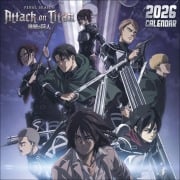 Cover-Bild zum Titel 'Attack on Titan Broschurkalender 2026' von ''