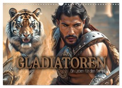 Cover-Bild zum Titel 'Gladiatoren - ein Leben für den Kampf (Wandkalender 2026 DIN A3 quer), CALVENDO Monatskalender' von 'Renate Utz'