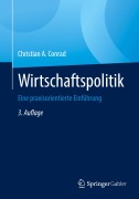 Cover-Bild zum Titel 'Wirtschaftspolitik' von 'Christian A. Conrad'
