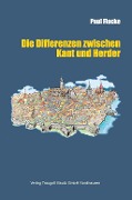 Cover-Bild zum Titel 'Die Differenzen zwischen Kant und Herder' von 'Paul Flocke'