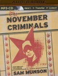The November Criminals - Sam Munson