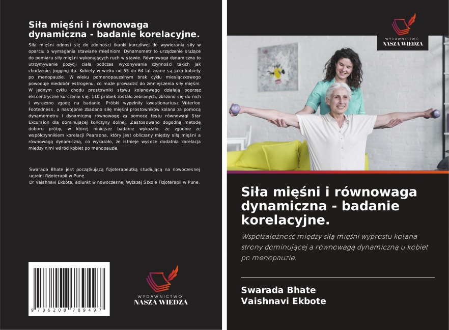 Si¿a mi¿¿ni i równowaga dynamiczna - badanie korelacyjne. - Swarada Bhate, Vaishnavi Ekbote