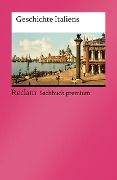 Cover-Bild zum Titel 'Geschichte Italiens' von 'Wolfgang Altgeld, Thomas Frenz, Angelica Gernert, Michael Groblewski, Rudolf Lill'