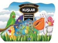 Örneklerle Sekilli Boyama - Kuslar - Kolektif