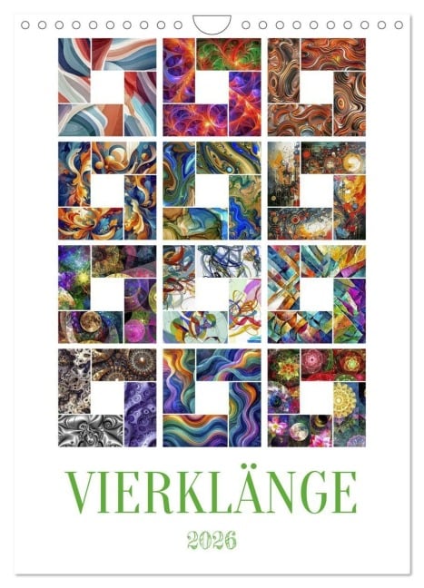 Vierklänge (Wandkalender 2026 DIN A4 hoch), CALVENDO Monatskalender - Werner Braun
