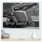 Cover-Bild zum Titel 'BMW Isetta 300 in schwarzweiß (hochwertiger Premium Wandkalender 2026 DIN A2 quer), Kunstdruck in Hochglanz' von 'Ingo Laue'