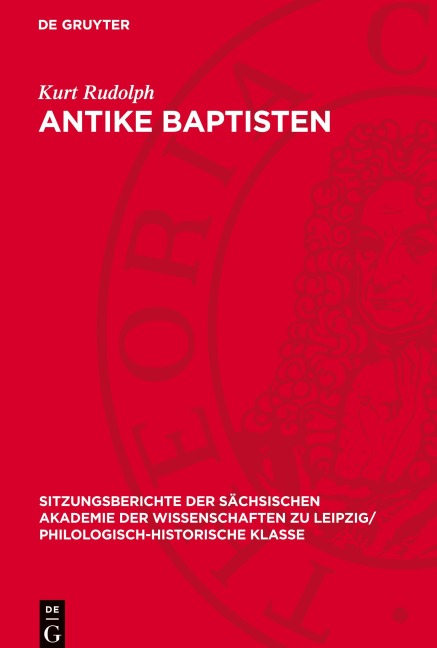 Antike Baptisten - Kurt Rudolph