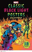 Marvel Classic Black Light 2025 Poster Calendar - Marvel Entertainment