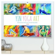 Cover-Bild zum Titel 'Yin Yoga Art - Künstlerische Darstellung von Yin Yoga Asanas (hochwertiger Premium Wandkalender 2026 DIN A2 quer), Kunstdruck in Hochglanz' von 'Michaela Schimmack'