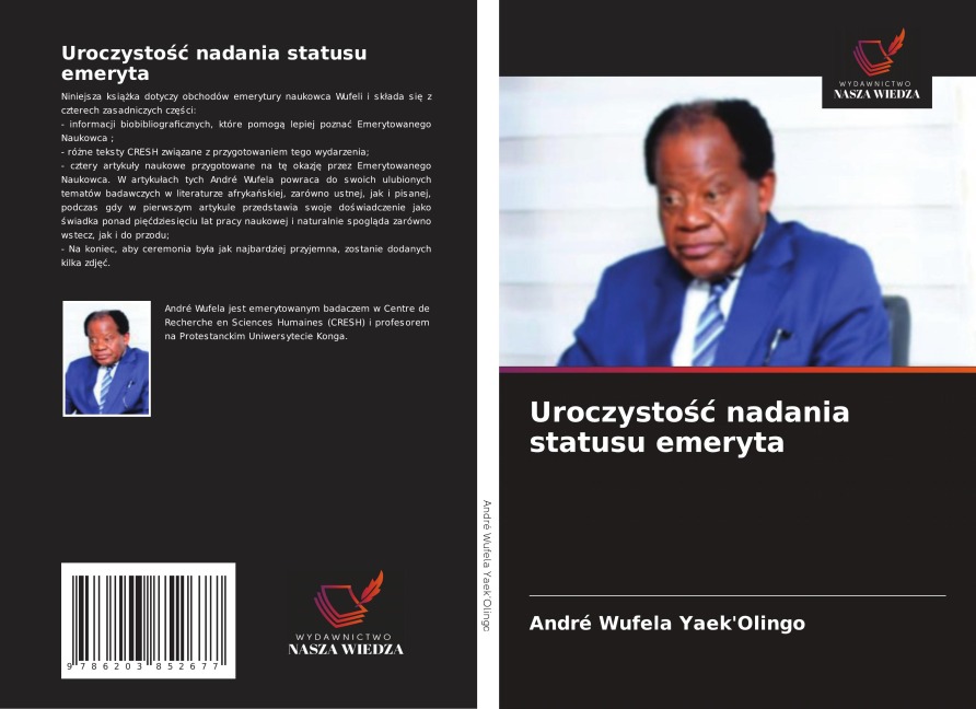 Uroczysto¿¿ nadania statusu emeryta - André Wufela Yaek'Olingo