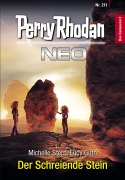 Cover-Bild zum Titel 'Perry Rhodan Neo 211: Der Schreiende Stein' von 'Michelle Stern, Lucy Guth'