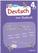 Cover-Bild zum Titel 'Fit für Deutsch 4. Klasse. Mein Testheft' von 'Julia Meyer'