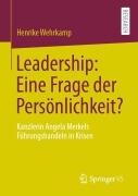Cover-Bild zum Titel 'Leadership: Eine Frage der Persönlichkeit?' von 'Henrike Wehrkamp'