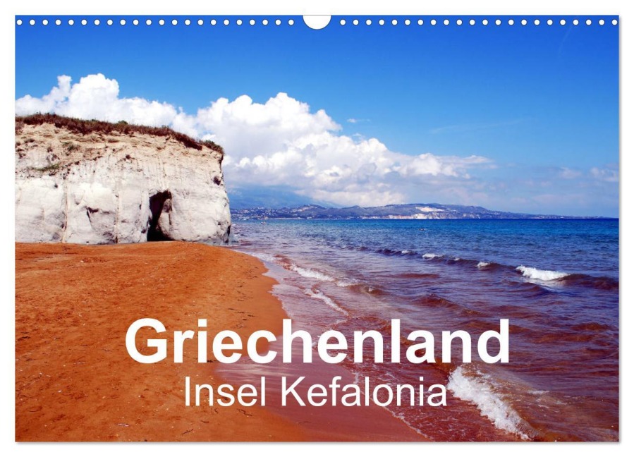 Griechenland - Insel Kefalonia (Wandkalender 2025 DIN A3 quer), CALVENDO Monatskalender - Peter Schneider