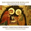 Cover-Bild zum Titel 'Merry Christmas from Russia' von 'Don Kosakenchor Russland Dirigent: Verhoeff'