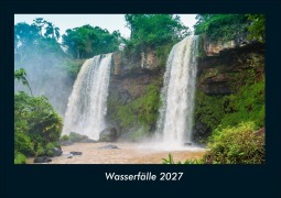Cover-Bild zum Titel 'Wasserfälle 2027 Fotokalender DIN A4' von 'Tobias Schmitt, Kevin Heber'