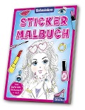 Cover-Bild zum Titel 'Mal- & Stickerbuch: Schminken' von ''