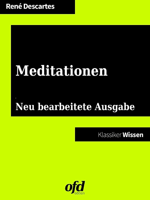 Meditationen - René Descartes
