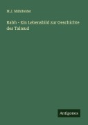 Cover-Bild zum Titel 'Rabh - Ein Lebensbild zur Geschichte des Talmud' von 'M. J. Mühlfelder'