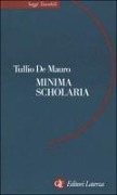 Cover-Bild zum Titel 'Minima scholaria' von 'Tullio De Mauro'