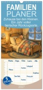 Cover-Bild zum Titel 'Familienplaner 2027 - Zuhause bei den Kleinen. Ein Jahr voller tierischer Rückzugsorte. mit 5 Spalten (Wandkalender, 21 x 45 cm) CALVENDO' von 'Fred Schimak'