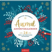 Cover-Bild zum Titel 'Ausmal-Adventskalender - Kreative Winterzeit' von ''