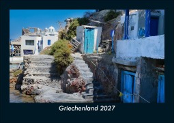 Cover-Bild zum Titel 'Griechenland 2027 Fotokalender DIN A5' von 'Tobias Schmitt, Kevin Heber'