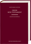 Cover-Bild zum Titel 'Greek New Testament GNT6. Standardausgabe' von ''