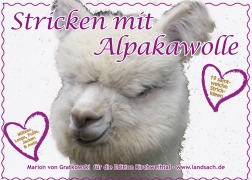 Cover-Bild zum Titel 'Stricken mit Alpakawolle' von 'Marion Von Gratkowski'