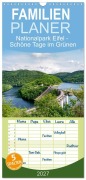 Cover-Bild zum Titel 'Familienplaner 2027 - Nationalpark Eifel - Schöne Tage im Grünen mit 5 Spalten (Wandkalender, 21 x 45 cm) CALVENDO' von 'Tobias Brandt'