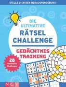 Cover-Bild zum Titel 'Die ultimative Rätsel-Challenge Gedächtnistraining' von ''