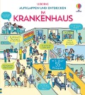 Cover-Bild zum Titel 'Aufklappen und Entdecken: Im Krankenhaus' von 'Katie Daynes, Zoe Fritz'