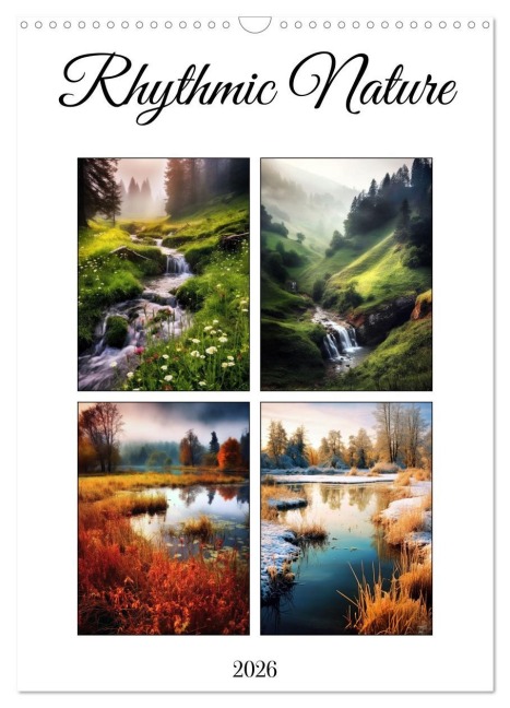 Rhythmic Nature (Wall Calendar 2026 DIN A3 portrait), CALVENDO 12 Month Wall Calendar - Justyna Jaszke JBJart