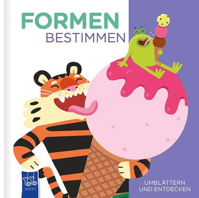 Umblättern und Entdecken - Formen bestimmen - 