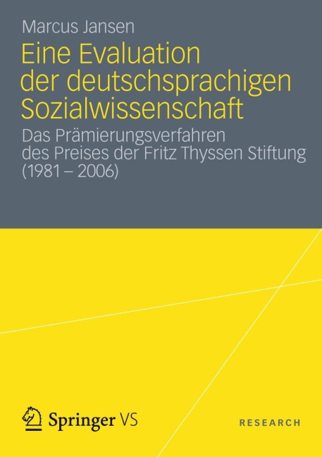 Eine Evaluation der deutschsprachigen Sozialwissenschaft - Marcus Jansen