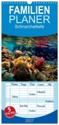 Cover-Bild zum Titel 'Familienplaner 2027 - Schnorcheltiefe mit 5 Spalten (Wandkalender, 21 x 45 cm) CALVENDO' von 'Kerstin Waurick'
