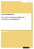 Cover-Bild zum Titel 'Corporate Social Responsibility. Ein Überblick mit Fallbeispielen' von 'Jens Christoph Parker'