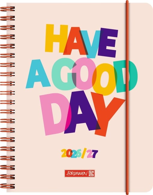 Schülerkalender 2026/2027 "Good Day" | A6, Kunststoff - 