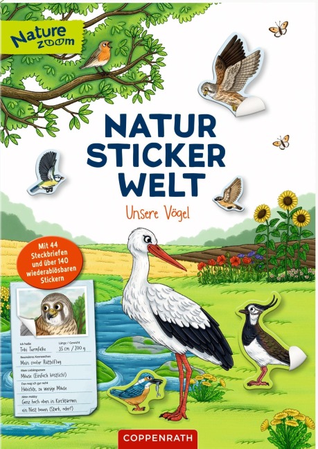 Natur-Stickerwelt - Unsere Vögel - 