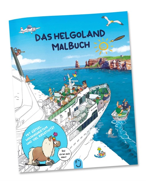 Das Helgoland Malbuch - Jannes Weber