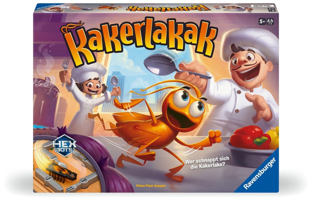Kakerlakak - Kinderspiel ab 5 Jahre - Peter-Paul Joopen