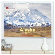 Cover-Bild zum Titel 'Alaska 2026 - faszinierend anders (hochwertiger Premium Wandkalender 2026 DIN A2 quer), Kunstdruck in Hochglanz' von 'Uwe Bergwitz'