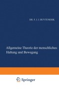 Cover-Bild zum Titel 'Allgemeine Theorie der Menschlichen Haltung und Bewegung' von 'Frederik J. J. Buytendijk'