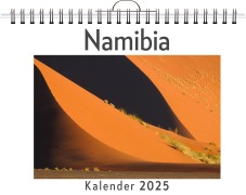 Cover-Bild zum Titel 'Namibia - (Wandkalender 2025, Kalender DIN A4 quer, Monatskalender im Querformat mit Kalendarium, das perfekte Geschenk)' von 'Nora Meier'