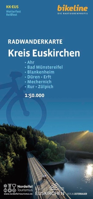 Radwanderkarte Kreis Euskirchen - 
