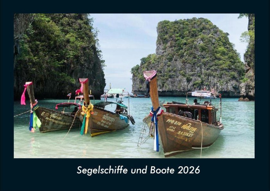 Segelschiffe und Boote 2026 Fotokalender DIN A4 - Tobias Becker