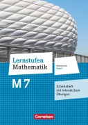 Cover-Bild zum Titel 'Lernstufen Mathematik 7. Jahrgangsstufe - Mittelschule Bayern - Arbeitsheft mit eingelegten Lösungen und interaktiven Übungen auf scook.de' von ''