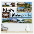 Whisky-Werbesprüche (hochwertiger Premium Wandkalender 2025 DIN A2 quer), Kunstdruck in Hochglanz - Anke Grau